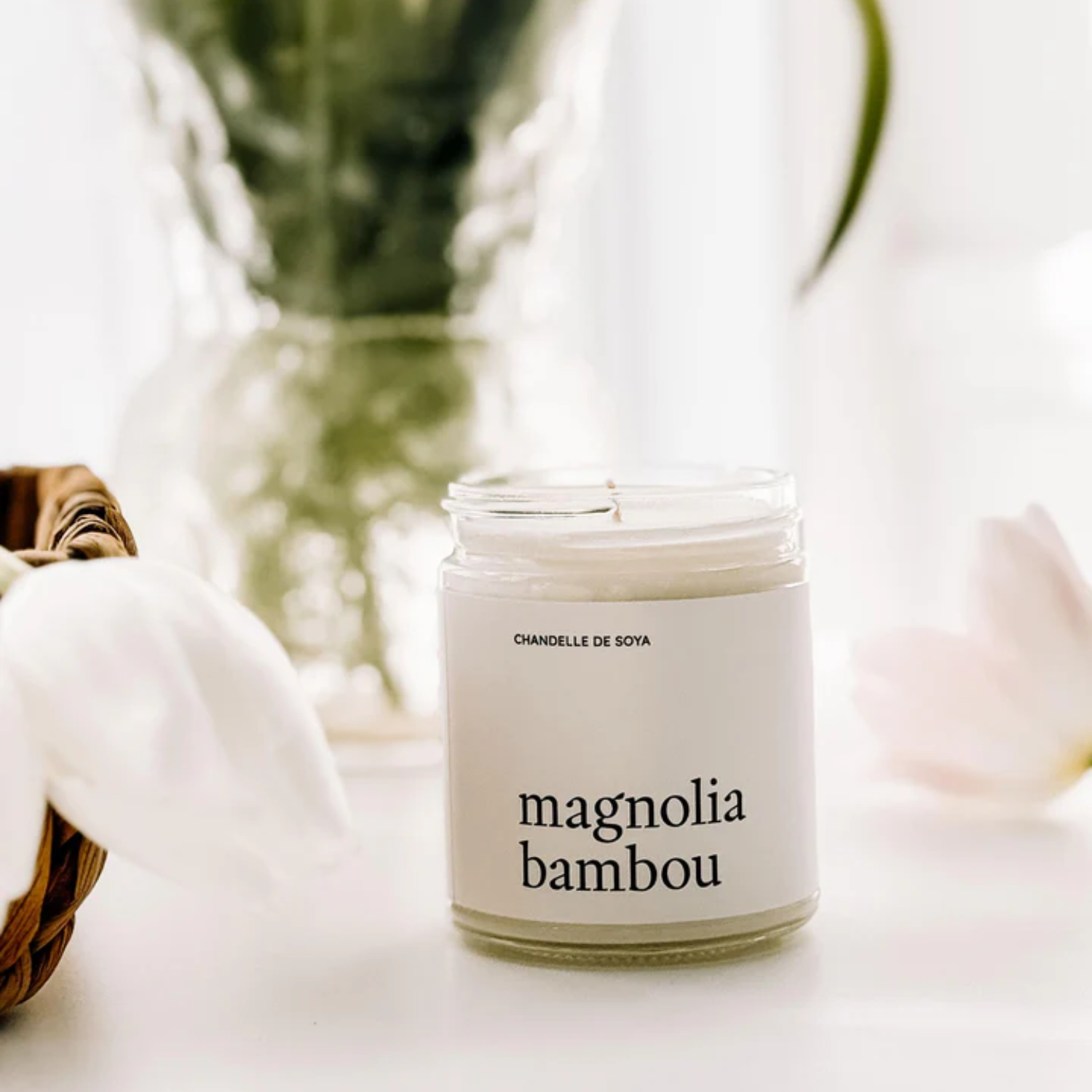 Chandelle de soya - Magnolia Bambou