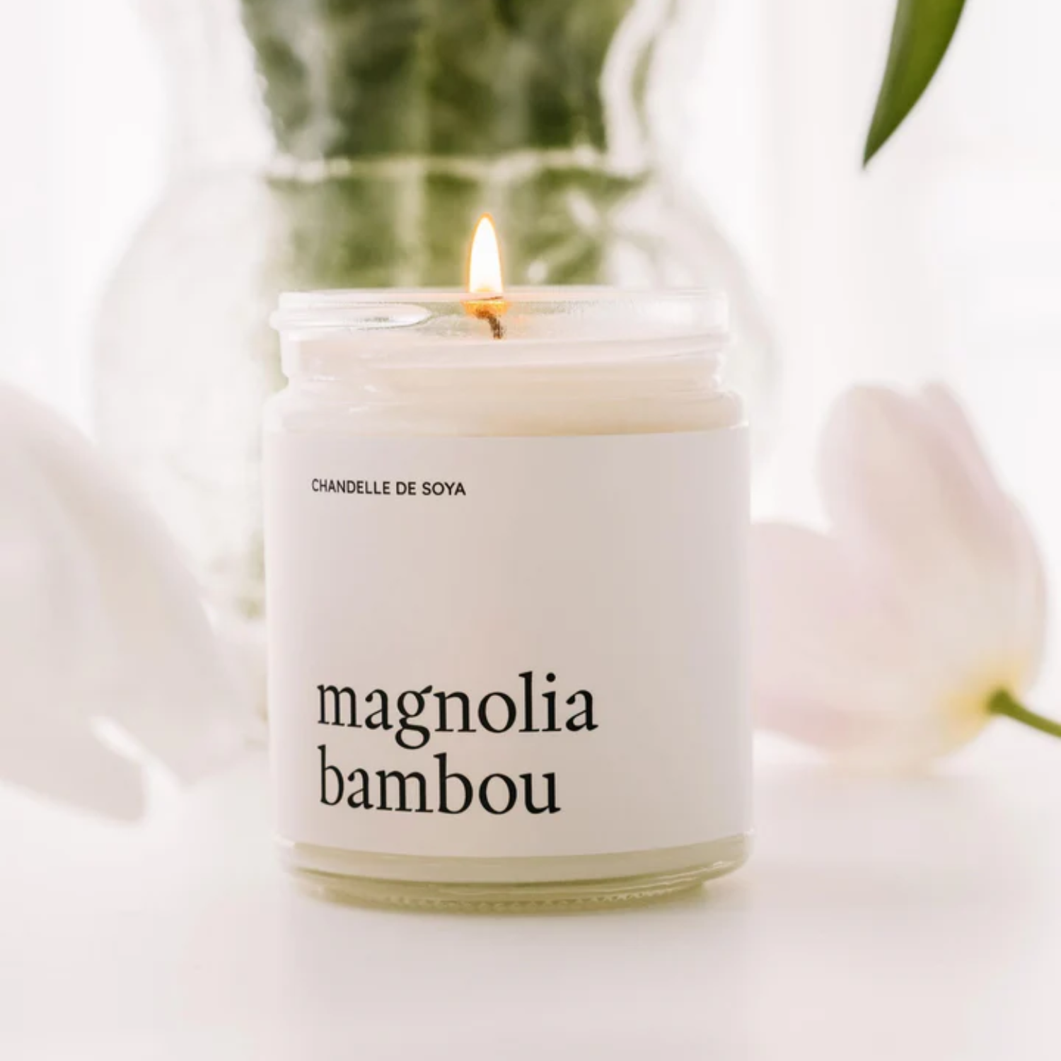 Chandelle de soya - Magnolia Bambou