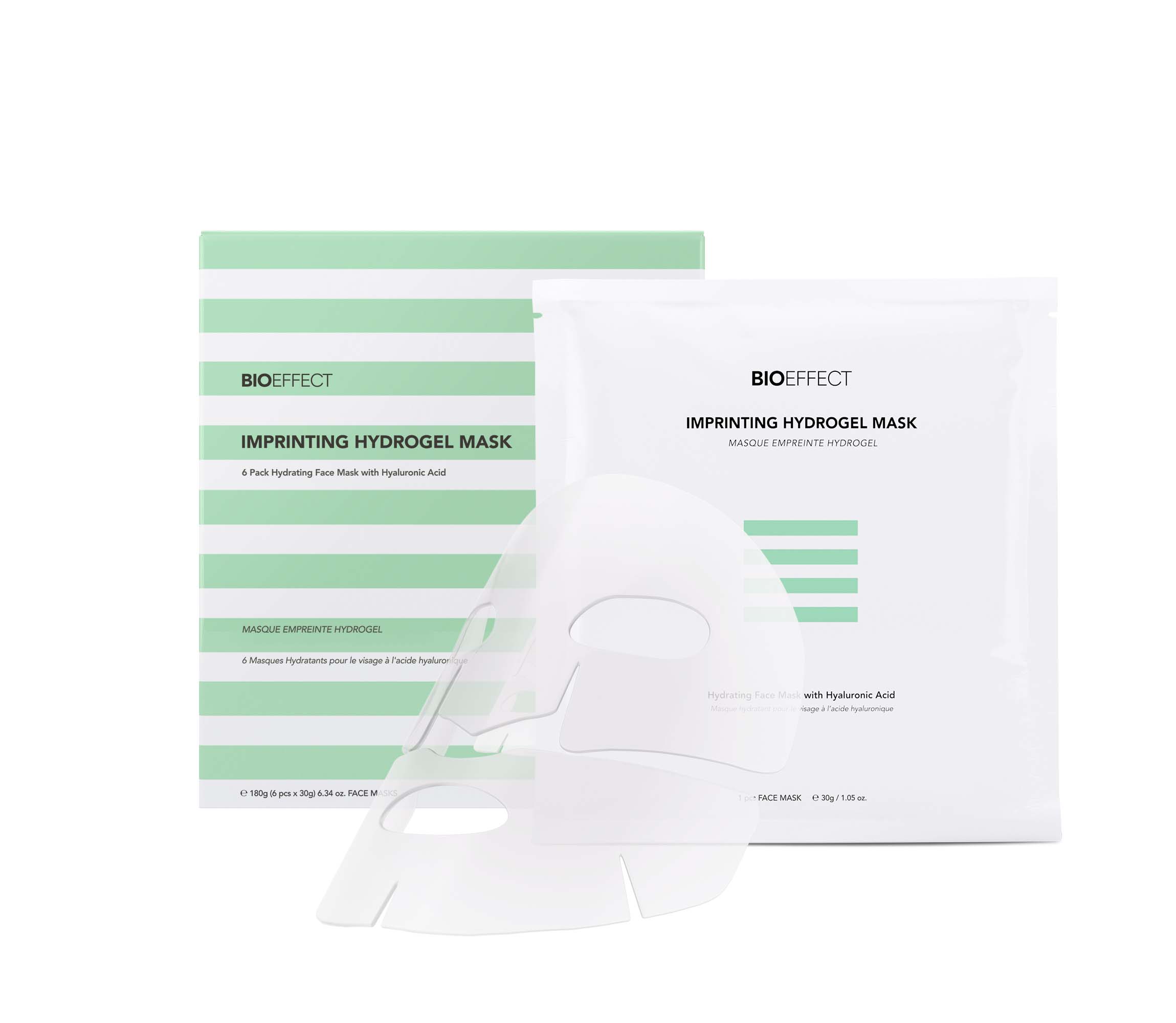 Masques (6) Empreinte Hydrogel Bioeffect