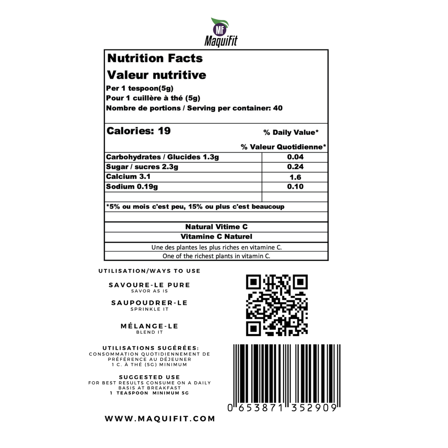 Poudre de rose musquée 200g