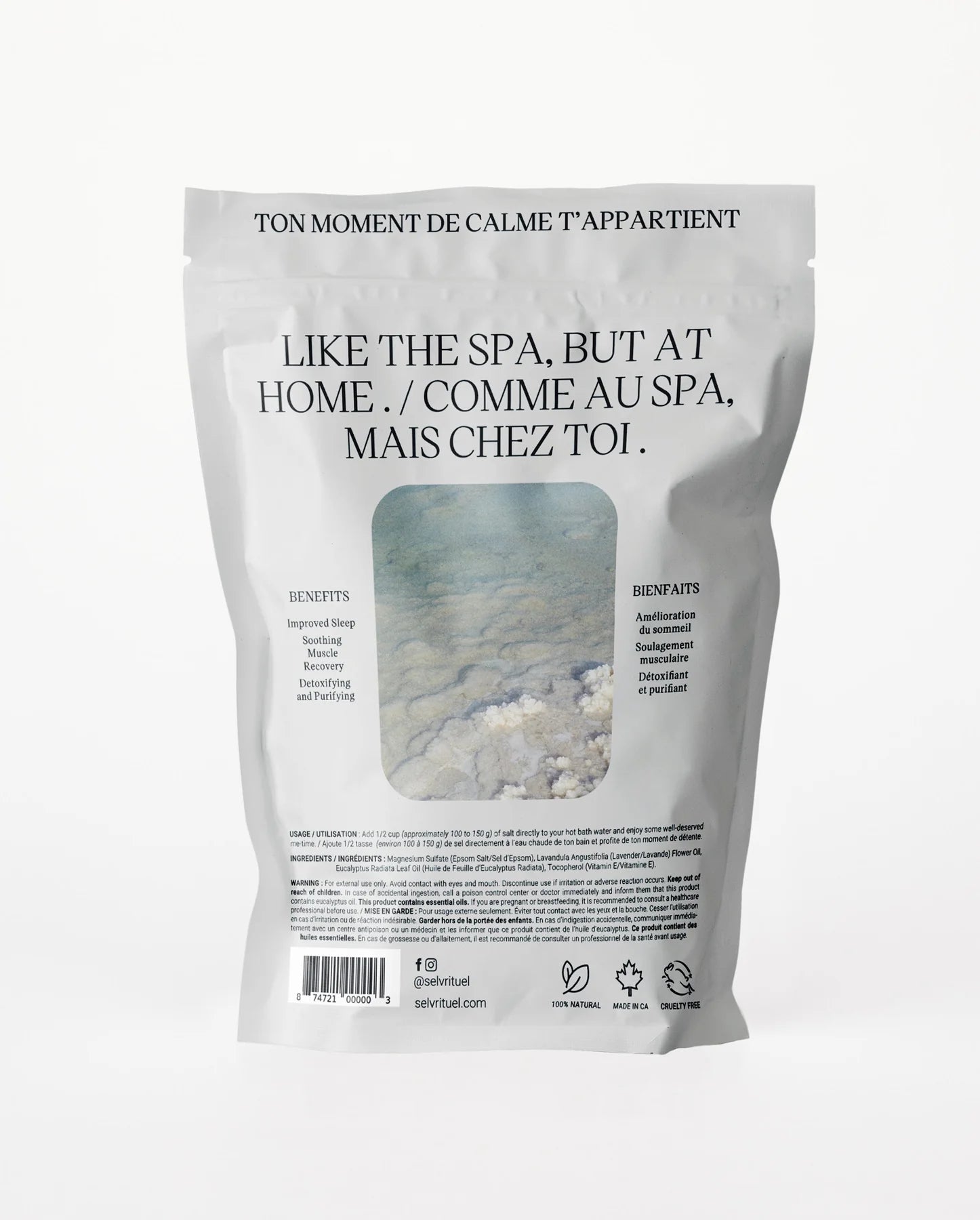 Sel de bain Nordique