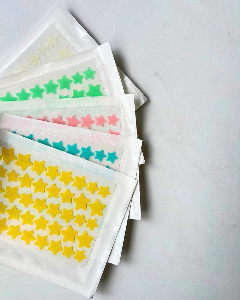 Timbres Anti-Boutons Étoilés