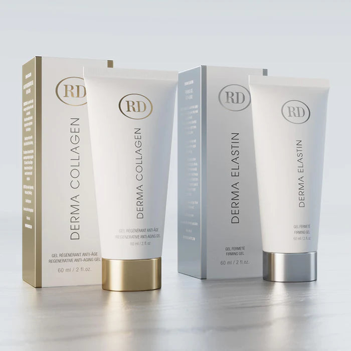Duo Gel Régénérant Anti-Âge Derma Collagenᴹᴰ et Gel Fermeté Derma Elastinᴹᴰ