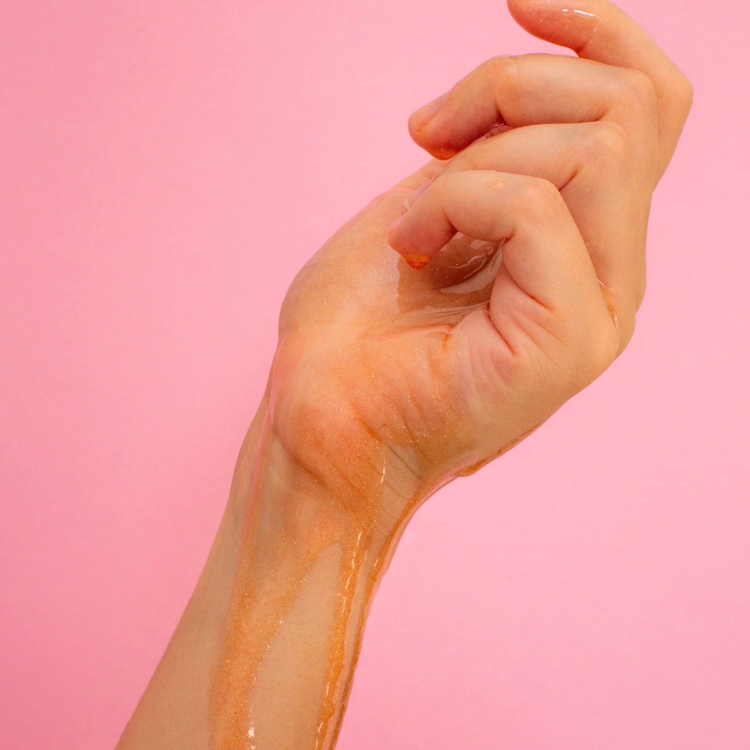 Huile sèche scintillante Corps, Visage, Cheveux